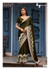 Classic Vol 18 By LT Nc Malai Silk Heavy Embroidery Saree Suppliers In India